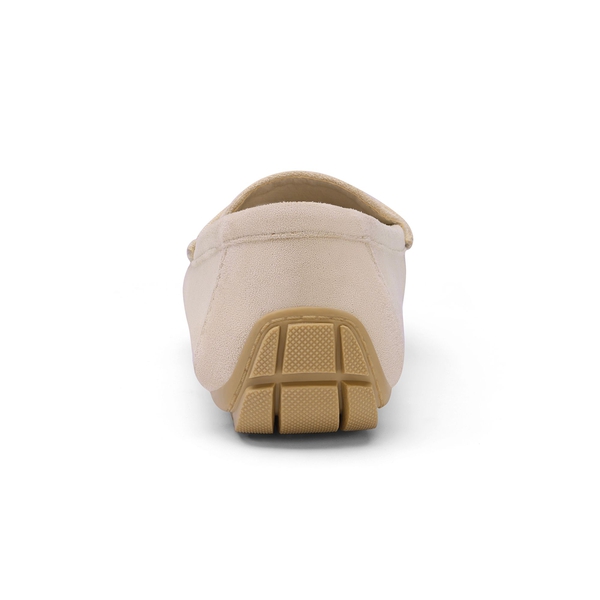 Classic Cozy Moccasin Loafers - KHAKI SUEDE - 3